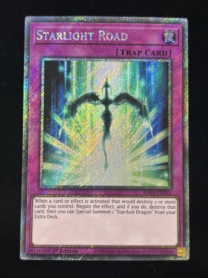 【状態A】●(EU版)STARLIGHT ROAD(RA03-EN235)(Platinum)