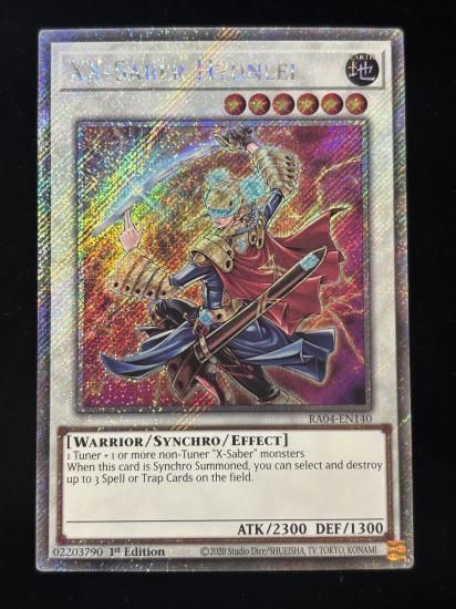 【状態A】●(EU版)XX-SABER HYUNLEI(RA04-EN140)(Platinum)