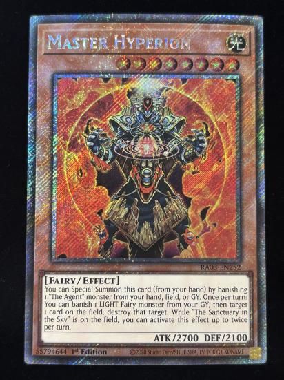 【状態A】●(EU版)MASTER HYPERION(RA03-EN252)(Platinum)