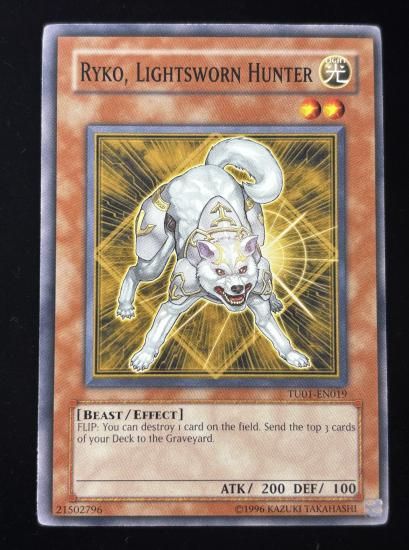 【状態B】●(北米版)RYKO, LIGHTSWORN HUNTER(TU01-EN019)(N)