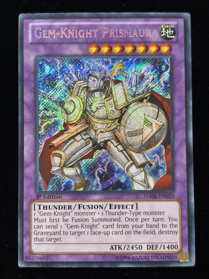 【状態B】●(北米版)GEM-KNIGHT PRISMAURA(HA06-EN020)(SE)