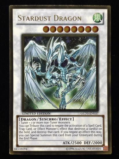 【状態B】●(北米版)STARDUST DRAGON(GLD3-EN037)(GR)