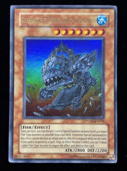 【状態B】●(北米版)SUPERANCIENT DEEPSEA KING COELACANTH(PTDN-EN034)(UR)