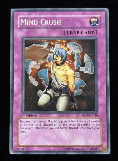 【状態C】●(北米版)MIND CRUSH(SOD-EN056)(N)