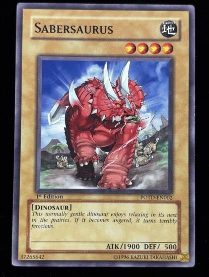 【状態C】●(北米版)SABERSAURUS(POTD-EN002)(N)