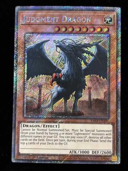 【状態C】●(EU版)JUDGMENT DRAGON(RA03-EN196)(Platinum)