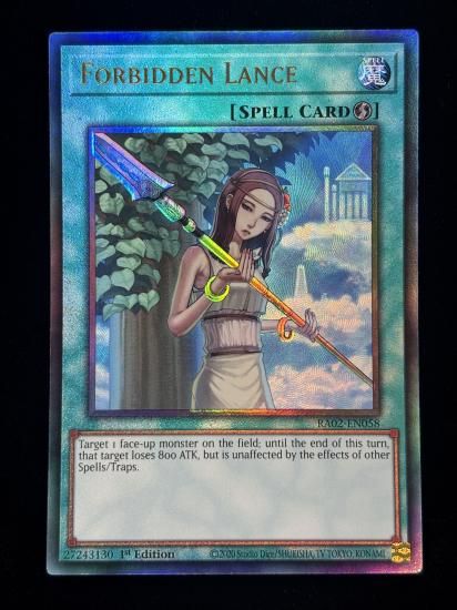 【状態A】●(EU版)FORBIDDEN LANCE(RA02-EN058)(UL)