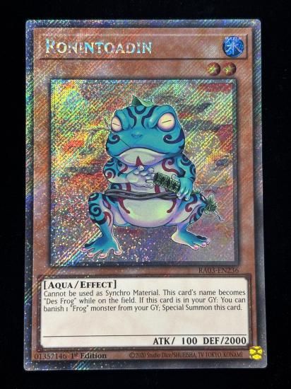 【状態A】●(EU版)RONINTOADIN(RA03-EN236)(Platinum)