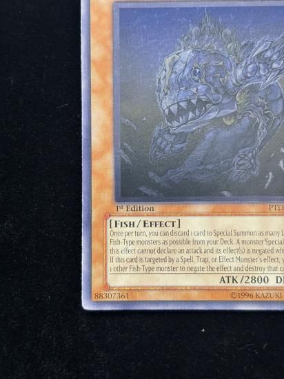 【状態C】●(北米版)SUPERANCIENT DEEPSEA KING COELACANTH(PTDN-EN034)(UL)