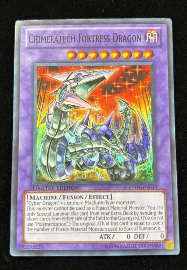【状態B】●(北米版)CHIMERATECH FORTRESS DRAGON(CT07-EN013)(SR)
