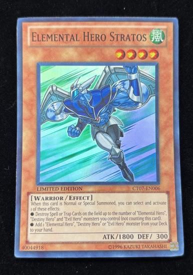 【状態B】●(北米版)ELEMENTAL HERO STRATOS(CT07-EN006)(SR)