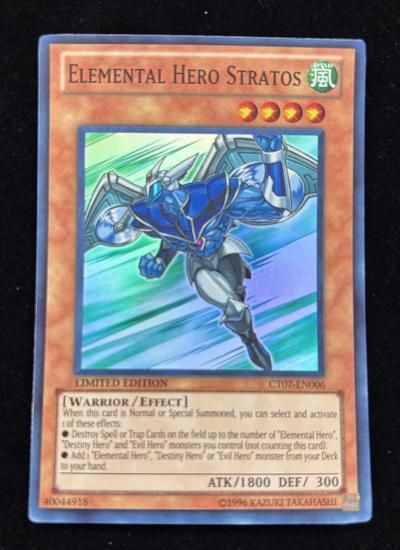【状態B】●(北米版)ELEMENTAL HERO STRATOS(CT07-EN006)(SR)