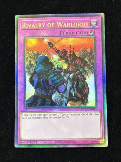 【状態B】●(EU版)RIVALRY OF WARLORDS(RA03-EN075)(UL)