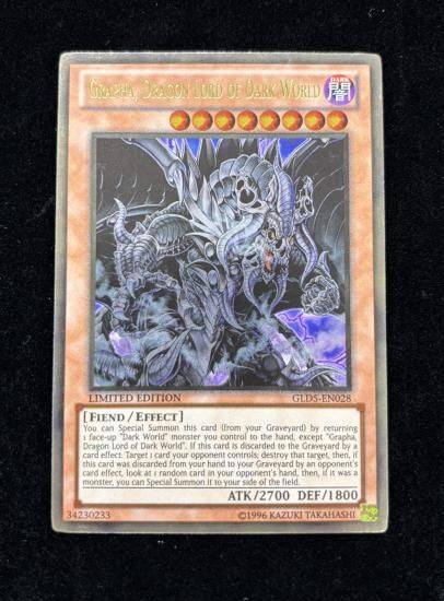 【状態C】●(北米版)GRAPHA,DRAGON LORD OF DARK WORLD(GLD5-EN028)(GR)
