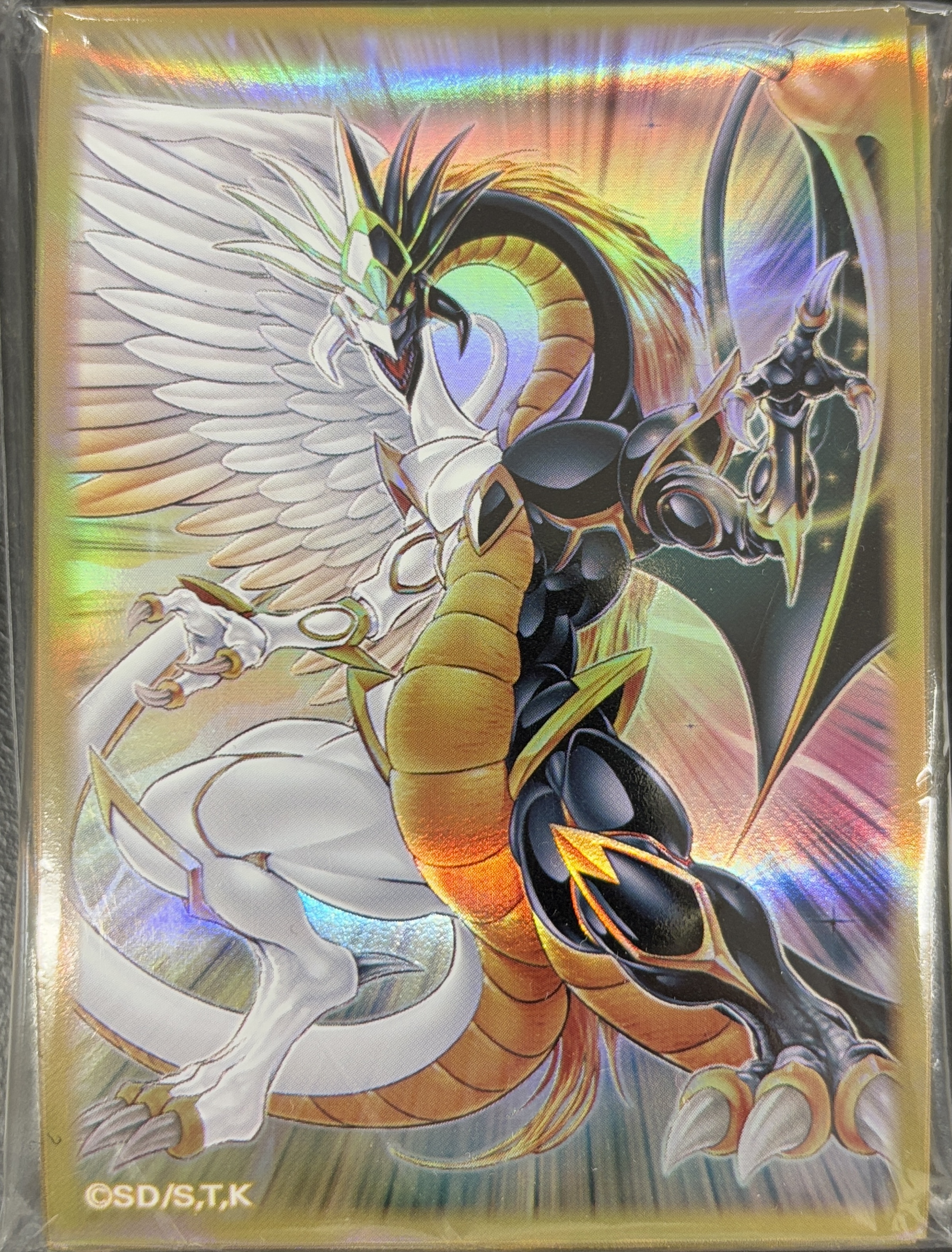 【スリーブ】『光と闇の竜王　遊戯王の日』100枚入り(未開封)